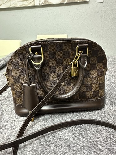 Louis vuitton alma marrone - louis,