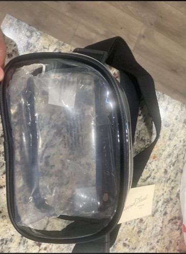 Borsa cintura trasparente - borsa,